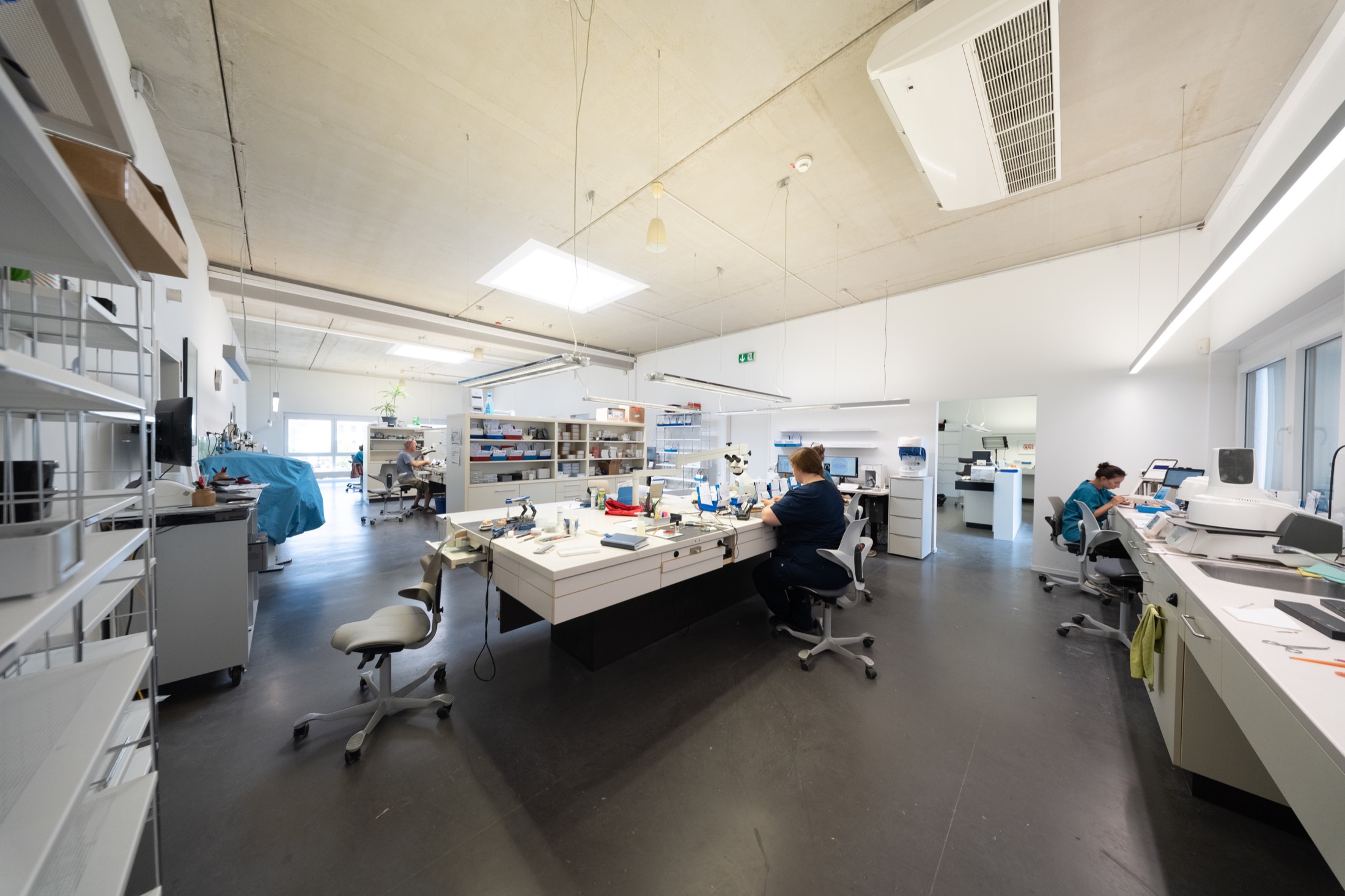 Arbeitsalltag im Sieger Dental Labor