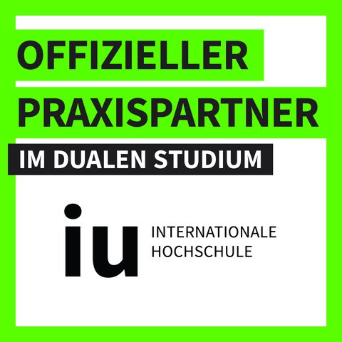 Offizieller Praxispartner im dualen Studium – IU Internationale Hochschule